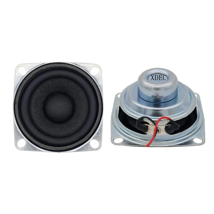 XDEC 2 इंच फुल रेंज नियोडिमियम AI स्पीकर 52mm 4ohm 5w ड्राइवर स्क्रू माउंटिंग